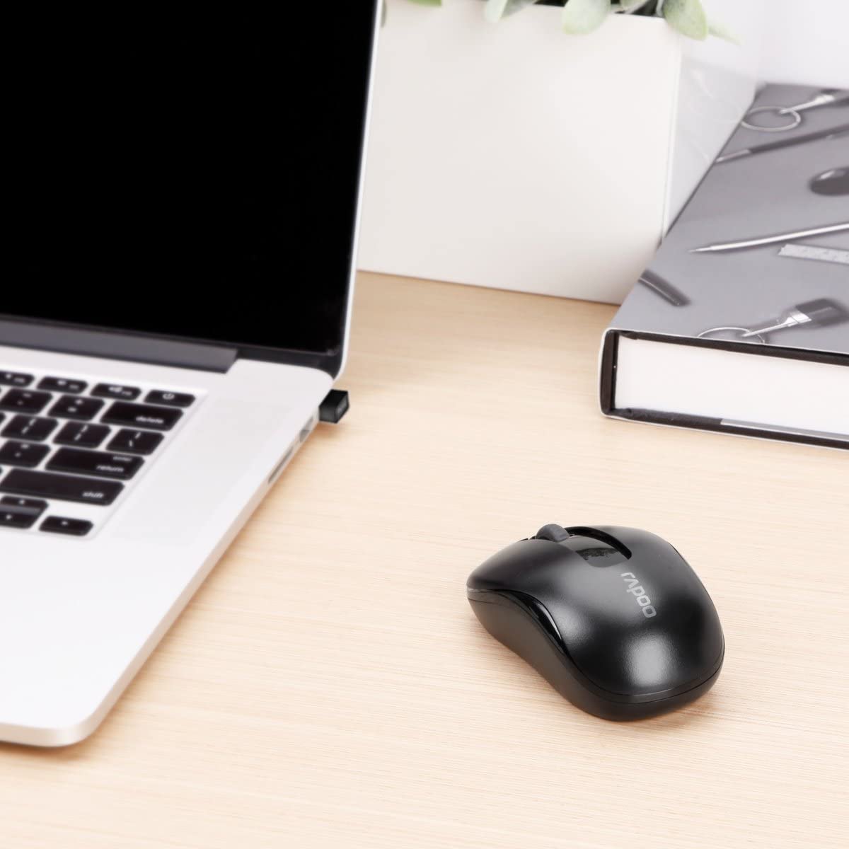 Мишка RAPOO M10 Plus Optical Wireless Безжична Black
