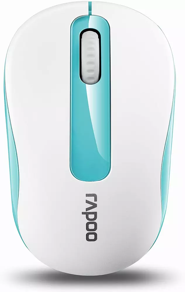 Безжична мишка RAPOO M10 Plus Blue/White