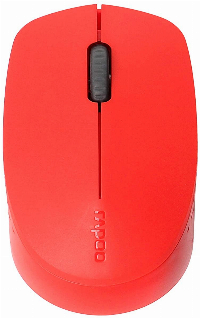 Мишка RAPOO M100 Silent Wireless/Безжична Red