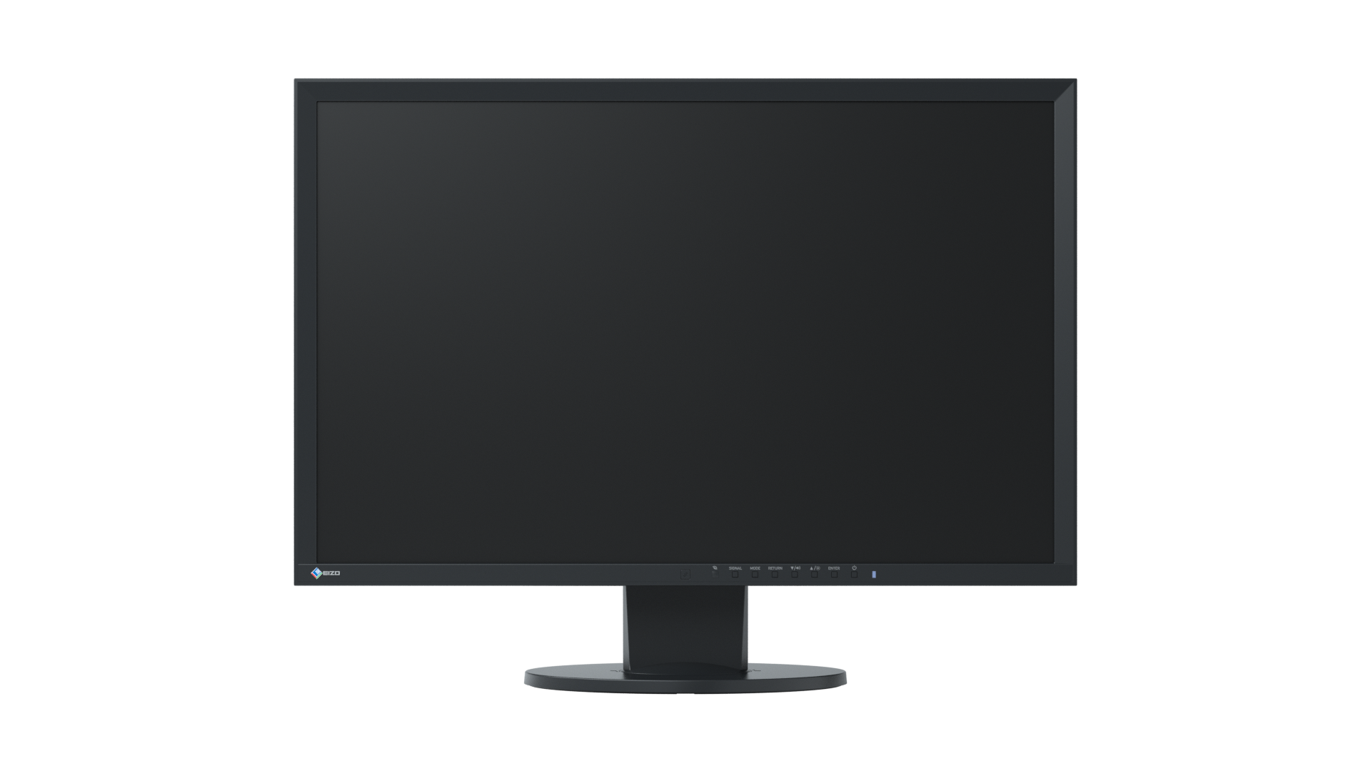 Монитор EIZO FlexScan EV2430, 24.1" IPS UXGA 1920x1200, 60Hz, 14ms, DVI-D, DisplayPort, D-Sub, USB Hub, Черен