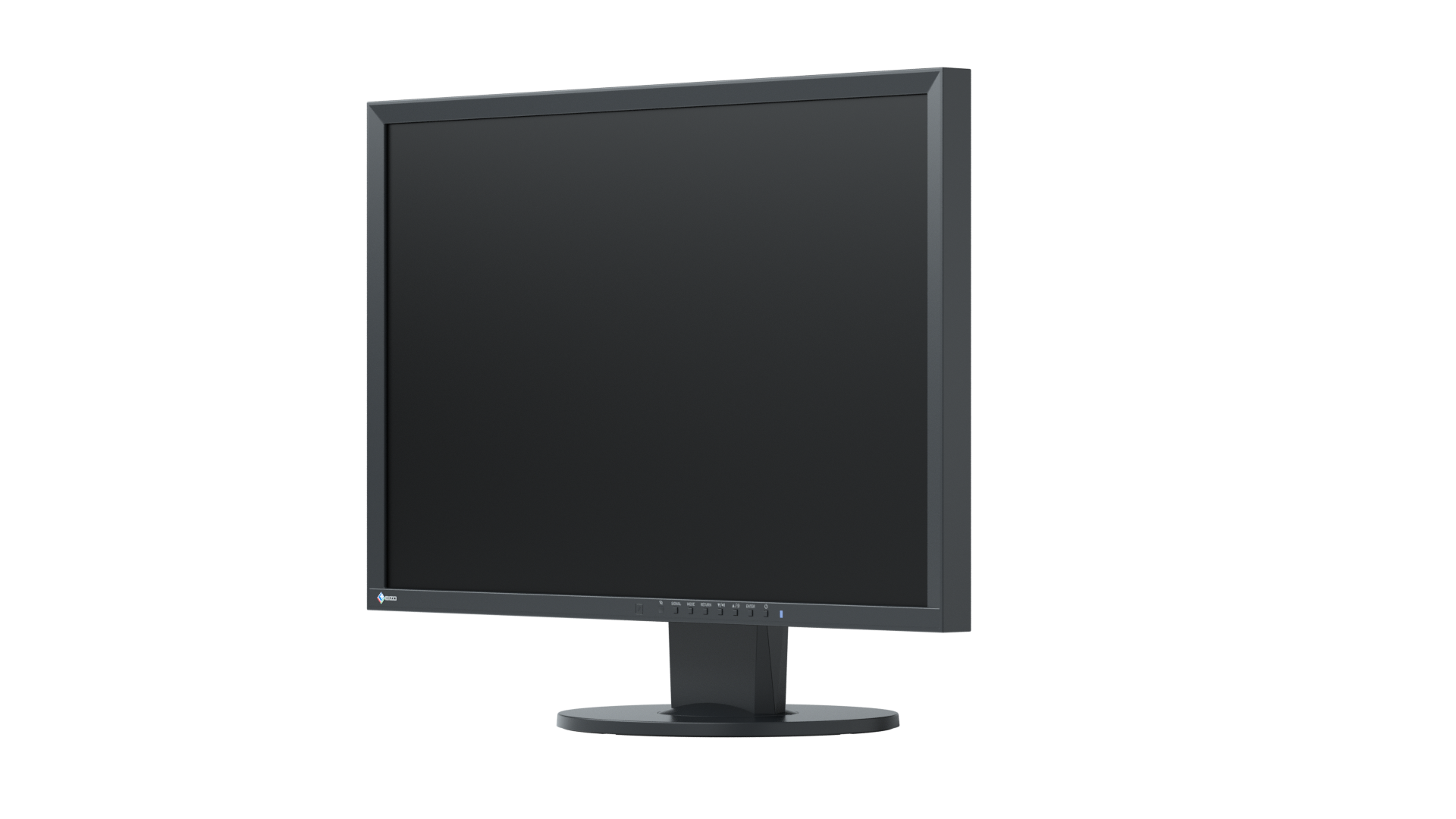 Монитор EIZO FlexScan EV2430, 24.1" IPS UXGA 1920x1200, 60Hz, 14ms, DVI-D, DisplayPort, D-Sub, USB Hub, Черен