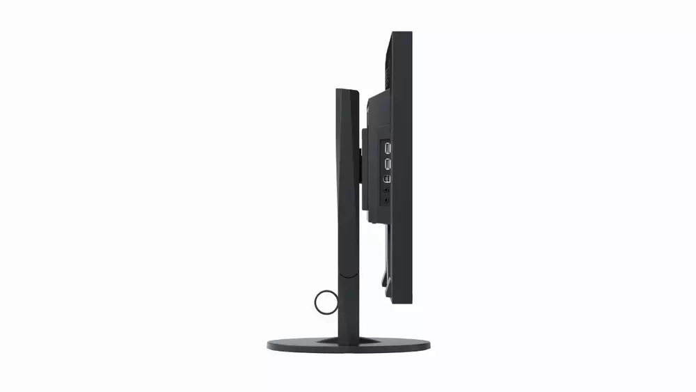 Монитор EIZO FlexScan EV2430, 24.1" IPS UXGA 1920x1200, 60Hz, 14ms, DVI-D, DisplayPort, D-Sub, USB Hub, Черен