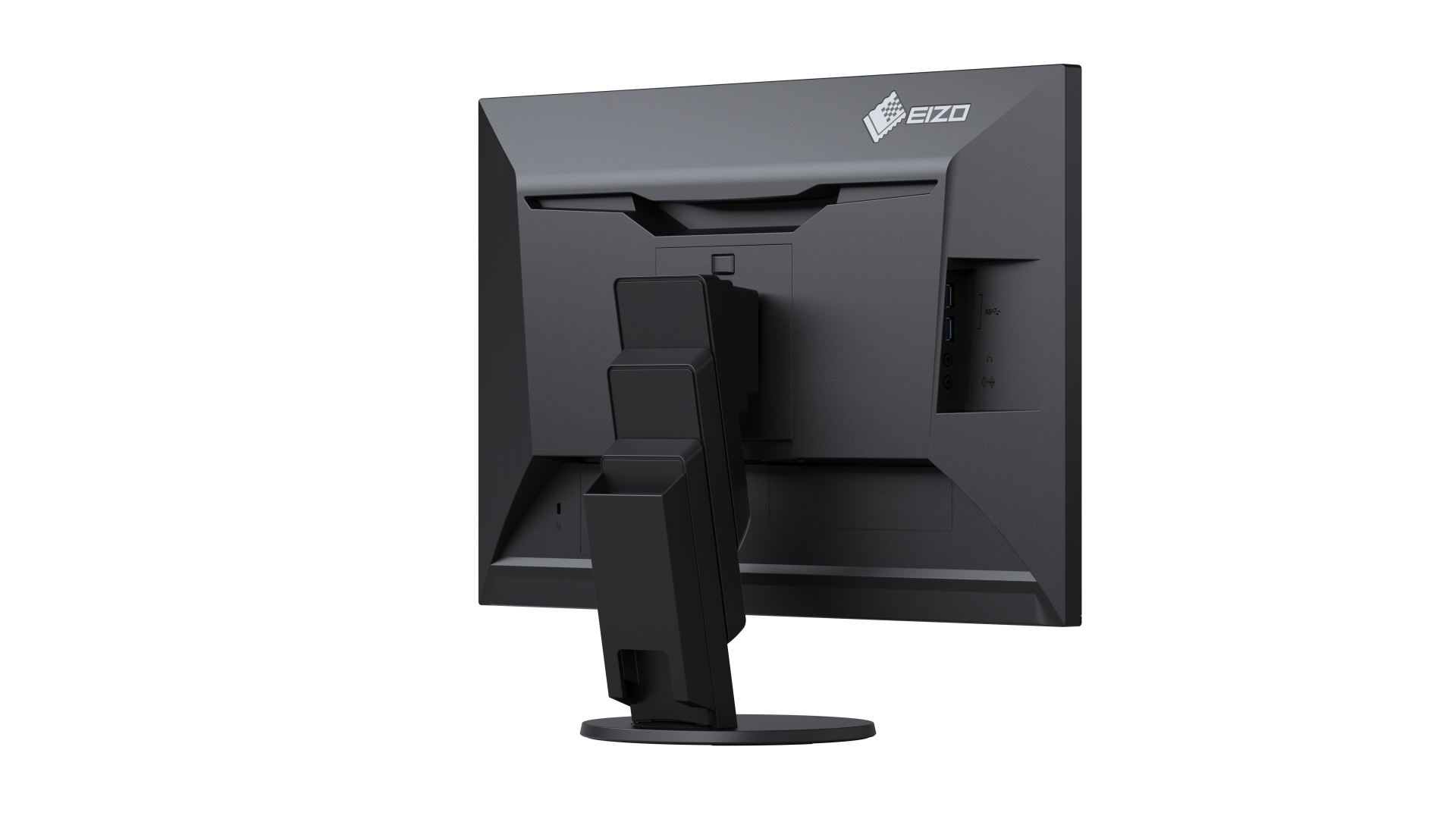 Монитор EIZO FlexScan EV2457, 24.1" IPS UXGA 1920x1200, 60Hz, 5ms, DVI-D, DisplayPort, HDMI, DisplayPort Out, USB Hub, Черен