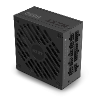 Кутия NZXT H1 Matte Black с PSU, AIO Liquid Cooler, GPU Riser