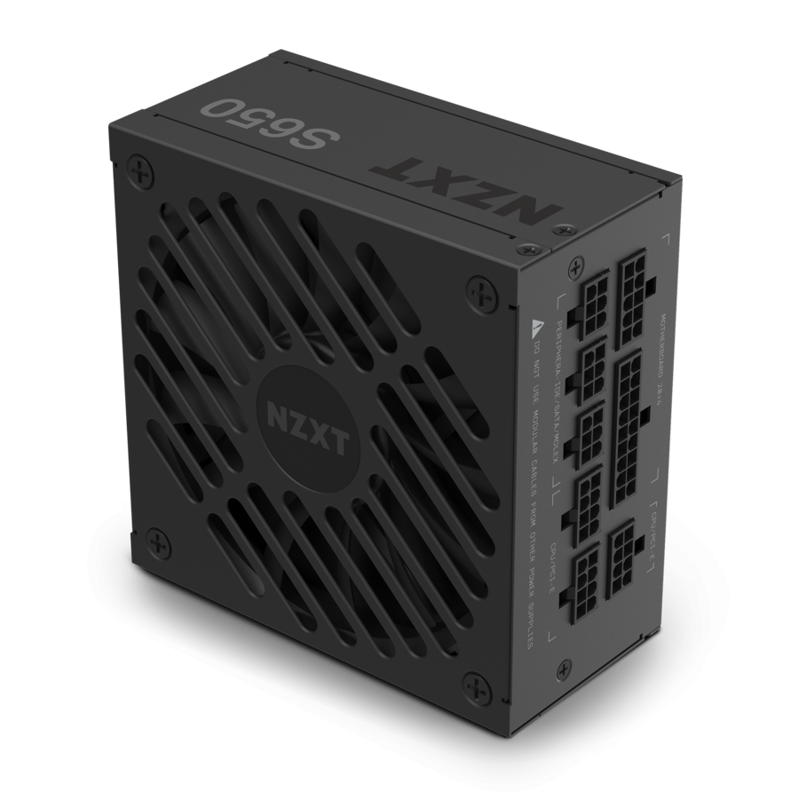 Кутия NZXT H1 Matte White с PSU, AIO Liquid Cooler, GPU Riser