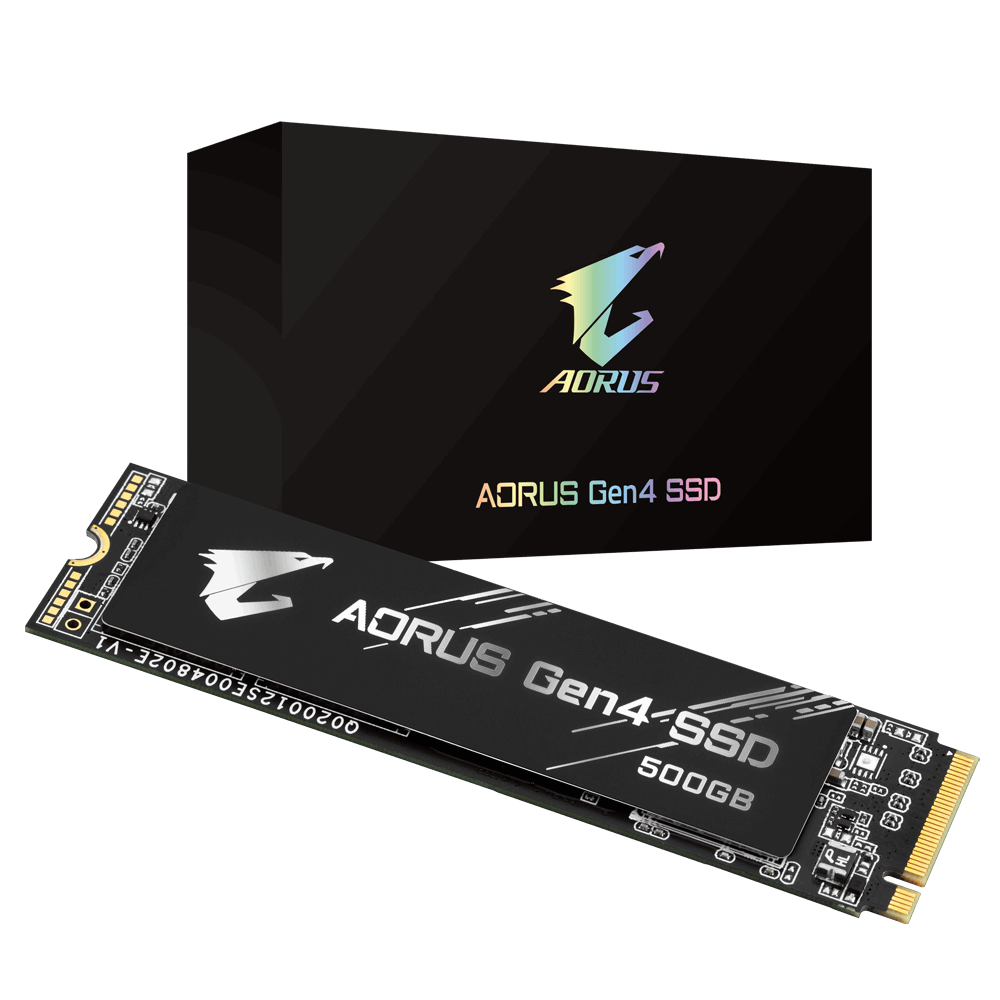 Диск SSD Gigabyte AORUS 500GB NVMe PCIe Gen4 