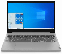 Лаптоп Lenovo Ideapad 3-15ADA, AMD Athlon Silver 3050U, 15,6", 4GB DDR4, 256GB SSD, (81W1002XPB), Сребрист, Windows 10 Home S