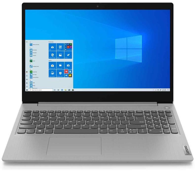 Лаптоп Lenovo Ideapad 3-15ADA, AMD Athlon Silver 3050U, 15,6", 4GB DDR4, 256GB SSD, (81W1002XPB), Сребрист, Windows 10 Home S