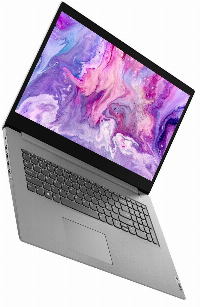 Лаптоп Lenovo Ideapad 3-17ADA, AMD Athlon Silver 3050U, 17,3", 4GB DDR4, 256GB SSD, (81W20016PB), Сребрист