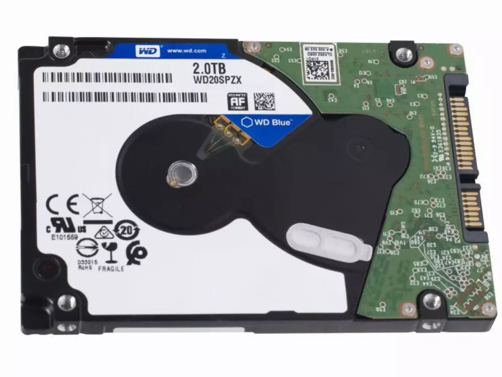 Хард диск WD Blue 2TB (128MB, SATA3, 5400 rpm)