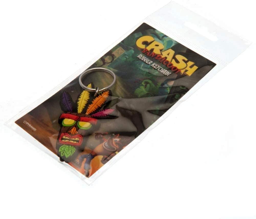 Ключодържател Pyramid International - Crash Bandicoot - Aku Aku Rubber Keychain