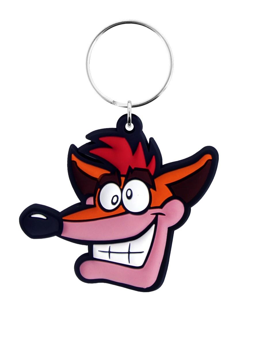 Ключодържател Pyramid International - Crash Bandicoot - Extra Life Rubber Keychain