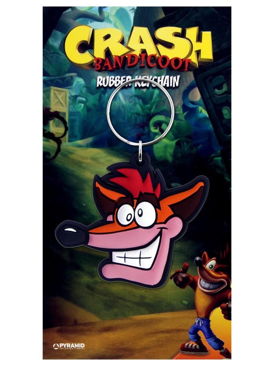 Ключодържател Pyramid International - Crash Bandicoot - Extra Life Rubber Keychain