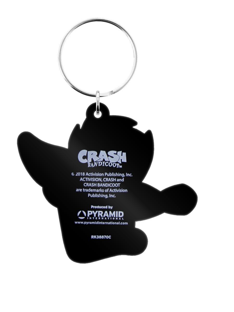 Ключодържател Pyramid International - Crash Bandicoot - Extra Life Rubber Keychain