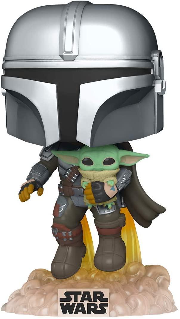 Фигурка Funko POP! Star Wars: The Mandalorian - The Mandalorian with the Child #402
