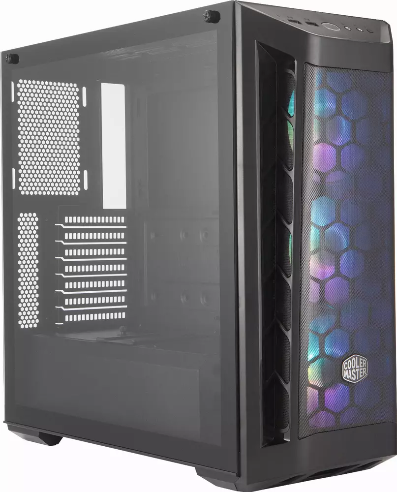 Кутия Cooler Master MasterBox MB511 ARGB, Mid-Tower, Черен