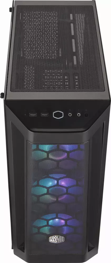 Кутия Cooler Master MasterBox MB511 ARGB, Mid-Tower, Черен