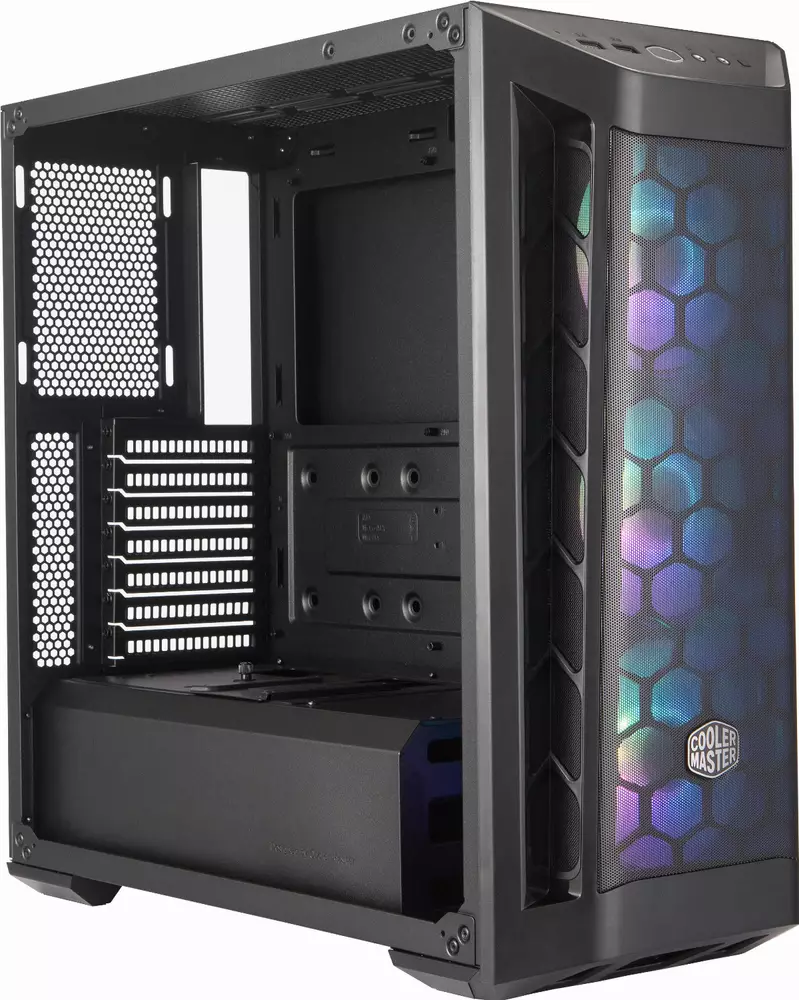 Кутия Cooler Master MasterBox MB511 ARGB, Mid-Tower, Черен