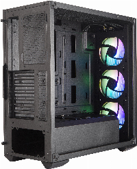Кутия Cooler Master MasterBox MB511 ARGB, Mid-Tower, Черен