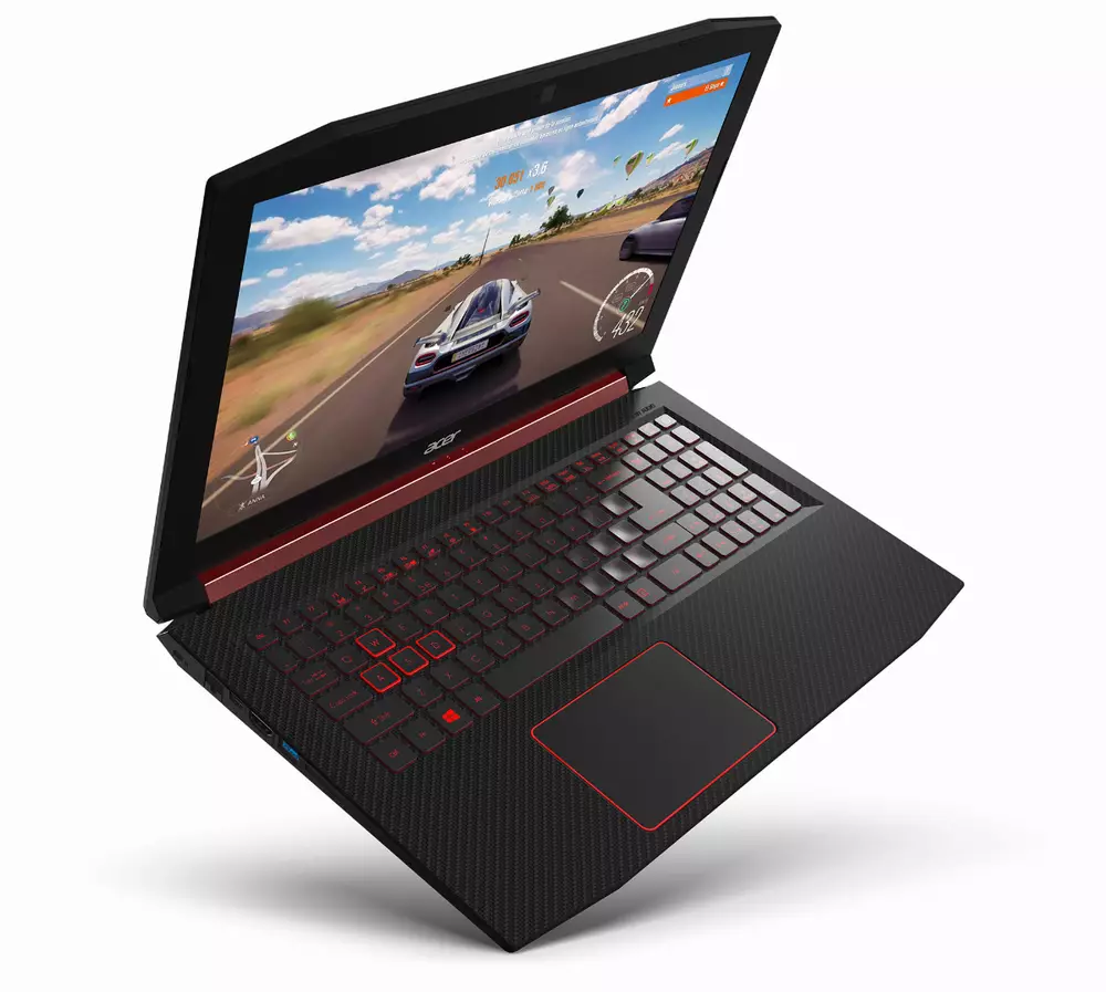 Лаптоп ACER Nitro 5 AN515-52-769F (15.6", Intel Core i7-8750H, 8GB DDR4, 1TB HDD, Nvidia GTX 1050Ti 4GB)