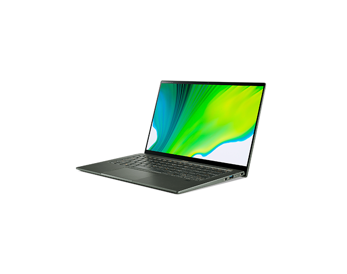 Лаптоп ACER SWIFT 5 SF514-55TA-78MJ (14" FHD IPS 1920x1080, Intel Core i7-1165G7, 16GB LPDDR4X, Iris Xe Graphics)