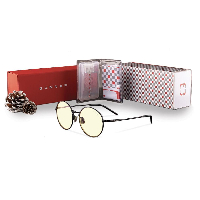 Комплект GUNNAR OPTICS Ellipse Onyx Holiday Bundle - Очила, калъф, почистващ спрей