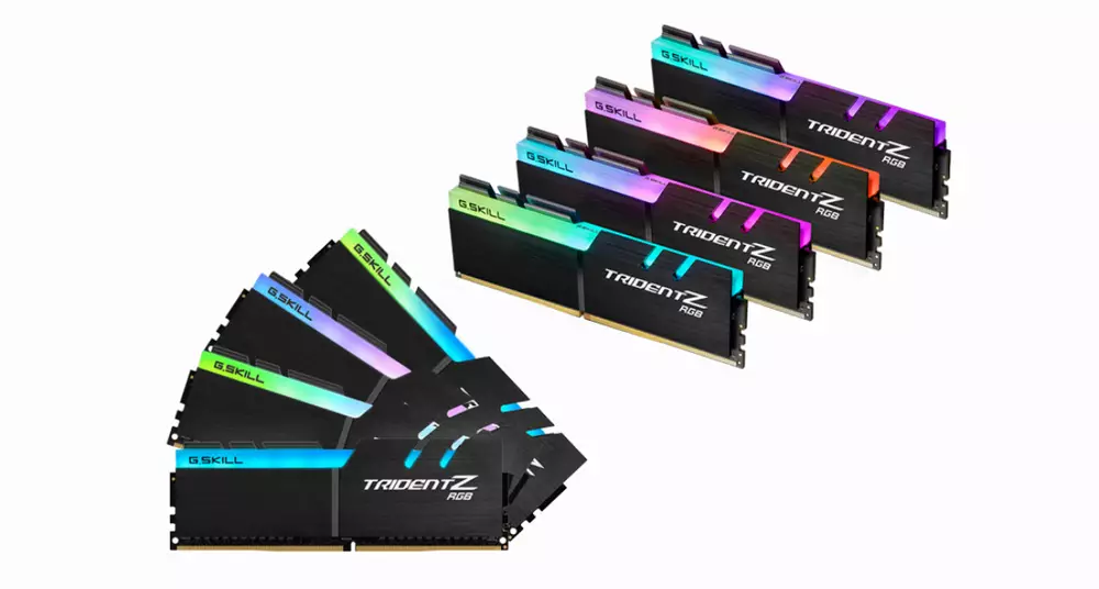Памет G.SKILL Trident Z RGB 128GB (8x16GB) DDR4 3600MHz CL17