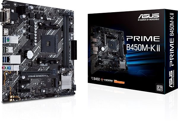 Дънна платка ASUS PRIME B450M-K II 