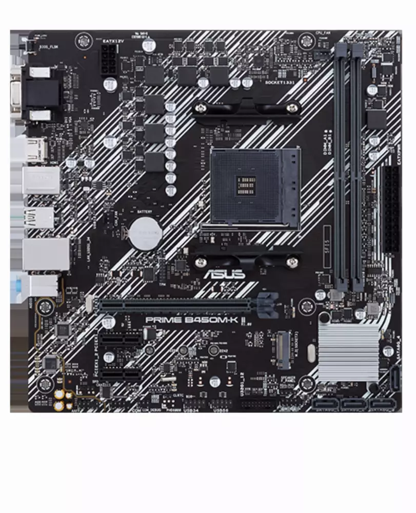 Дънна платка ASUS PRIME B450M-K II