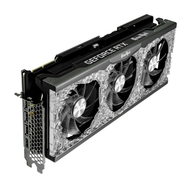 Видео карта PALIT GeForce RTX 3090 GAMEROCK OC 24G