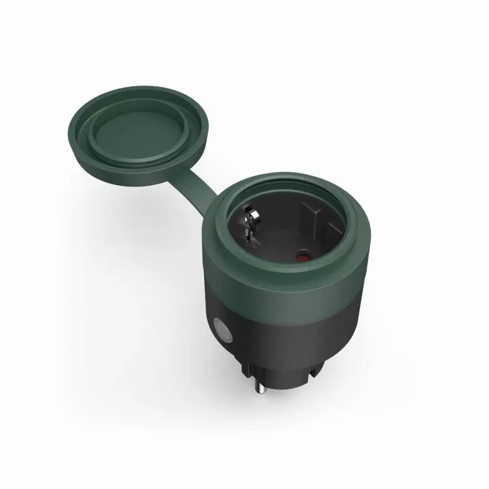 Смарт контакт HAMA Outdoor, WiFi, 2300W, Гласов контрол