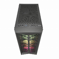 Кутия FSP CMT211A RGB TG Black