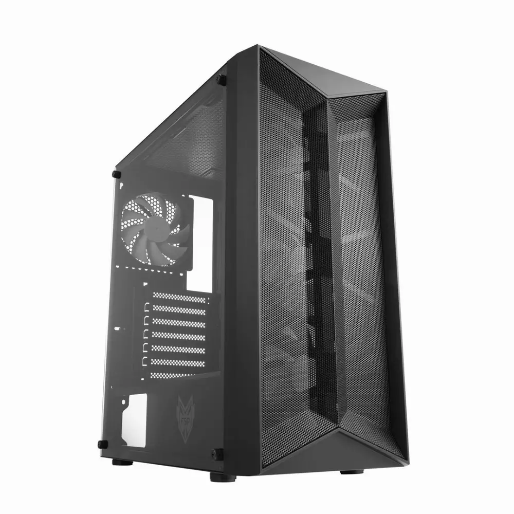 Кутия FSP CMT211A RGB TG Black