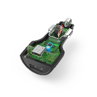 Зарядно за кола HAMA, USB Type-C + USB-A, Power Delivery (PD), 42W, Черен