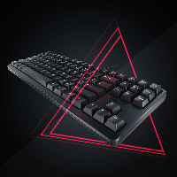 Геймърскa механична клавиатура Cherry G80-3000S TKL, Cherry MX Red