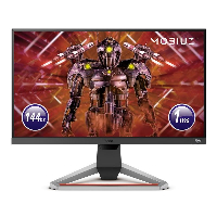 Монитор BenQ EX2510 MOBIUZ 144Hz, IPS, 24.5 inch, Wide, FHD, 1ms, HDR, HDMI, DisplayPort, Черен