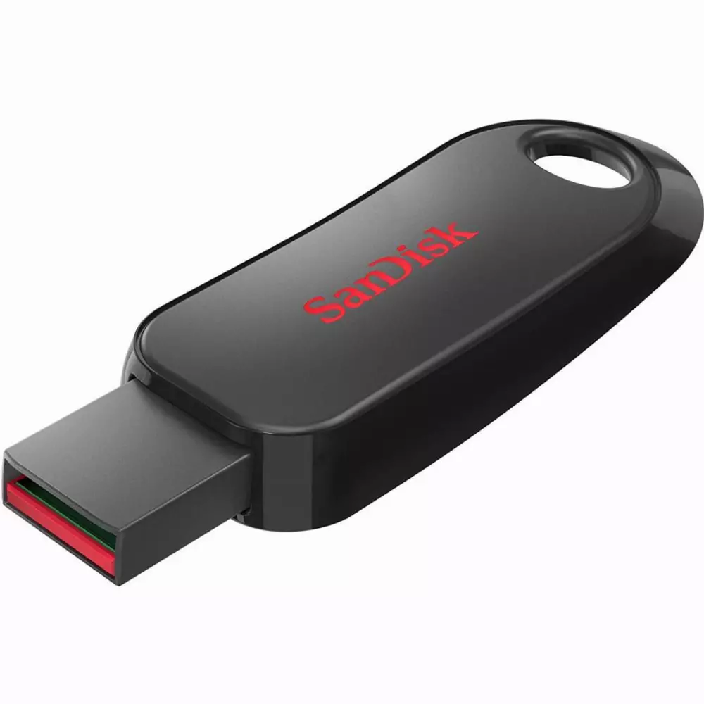 USB памет SanDisk Cruzer Snap, USB 2.0, 16GB, Черен