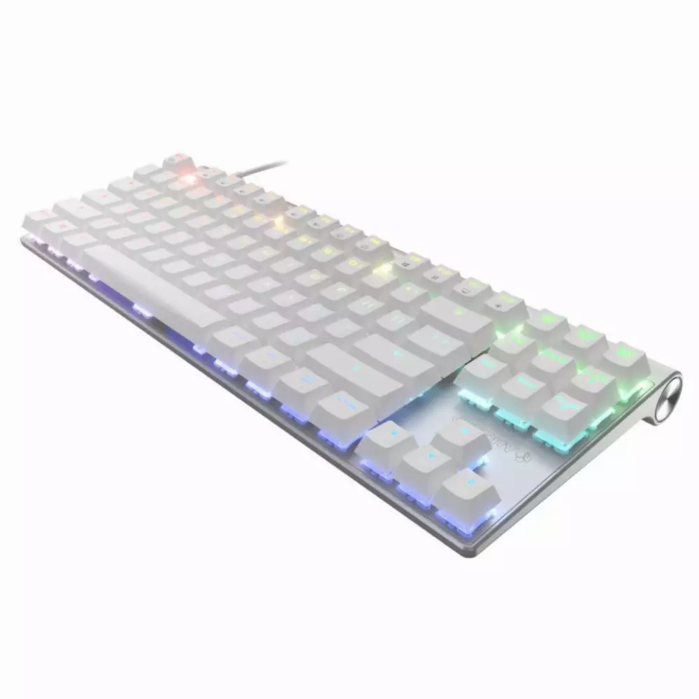 Геймърскa механична клавиатура Cherry MX Board 8.0 S Silver TKL - Cherry MX Brown