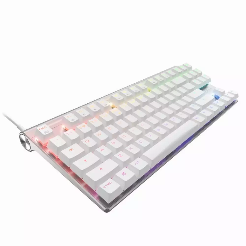 Геймърскa механична клавиатура Cherry MX Board 8.0 S Silver TKL - Cherry MX Red