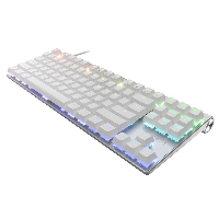 Геймърскa механична клавиатура Cherry MX Board 8.0 S Silver TKL - Cherry MX Red