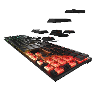 Геймърскa механична клавиатура Cherry MX 10.0, Cherry MX Silver