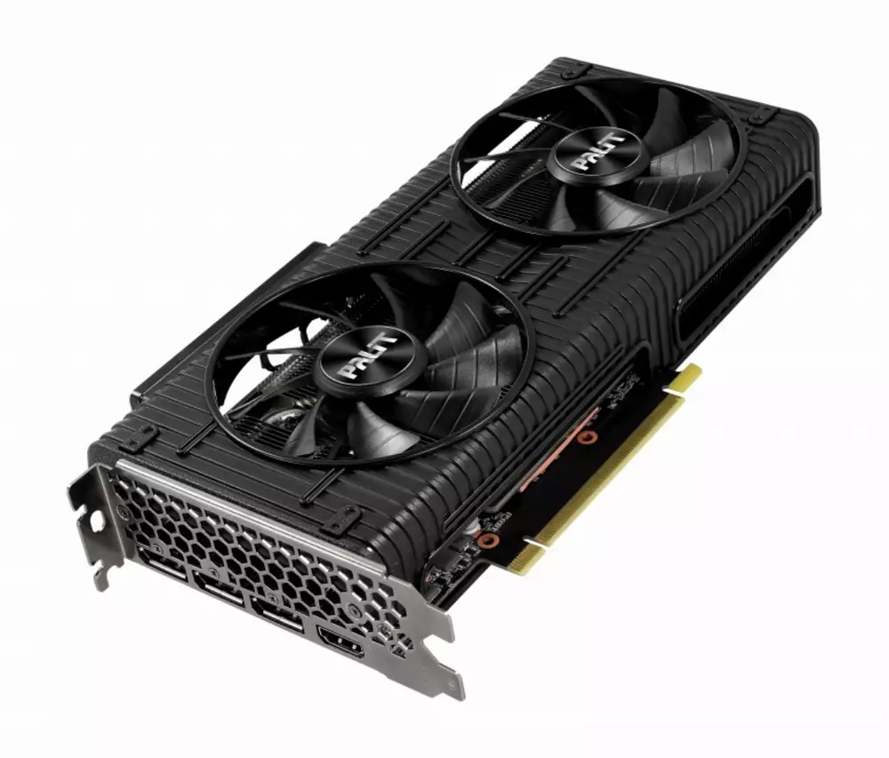 Видео карта PALIT GeForce RTX 3060 Ti Dual OC 8GB LHR