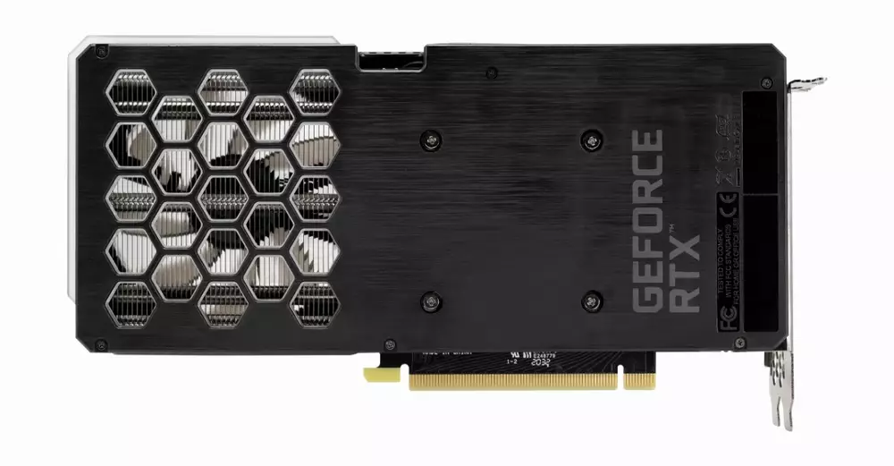 Видео карта PALIT GeForce RTX 3060 Ti Dual OC 8GB LHR
