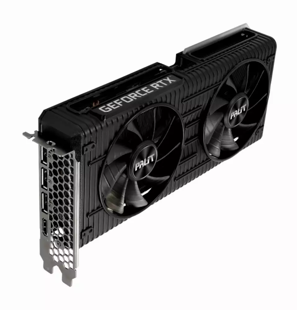 Видео карта PALIT GeForce RTX 3060 Ti Dual OC 8GB LHR
