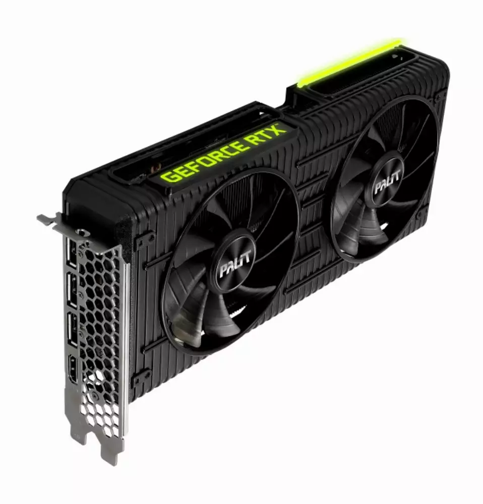 Видео карта PALIT GeForce RTX 3060 Ti Dual 8GB LHR