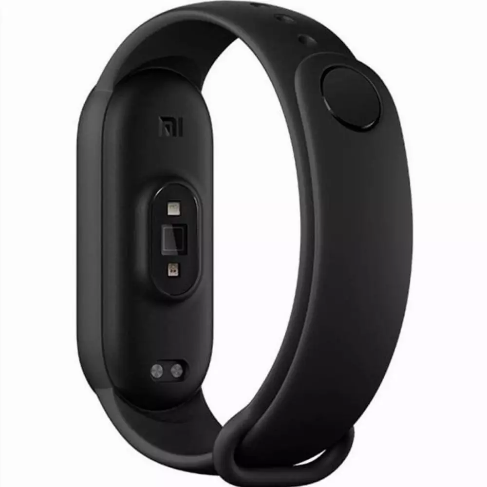 Фитнес гривна Xiaomi Mi Smart Band 5, 1.1", AMOLED дисплей, Черен