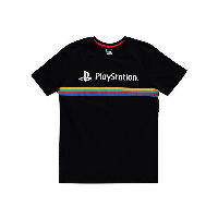Тениска Difuzed Sony Playstation Color Stripe Logo - Men's T-shirt - M