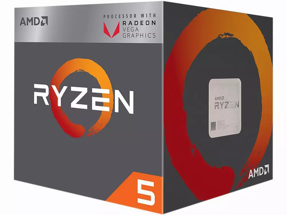 Процесор AMD RYZEN 5 2400G 4/8T (3.9 GHz Turbo, 6MB, 65W, AM4) BOX