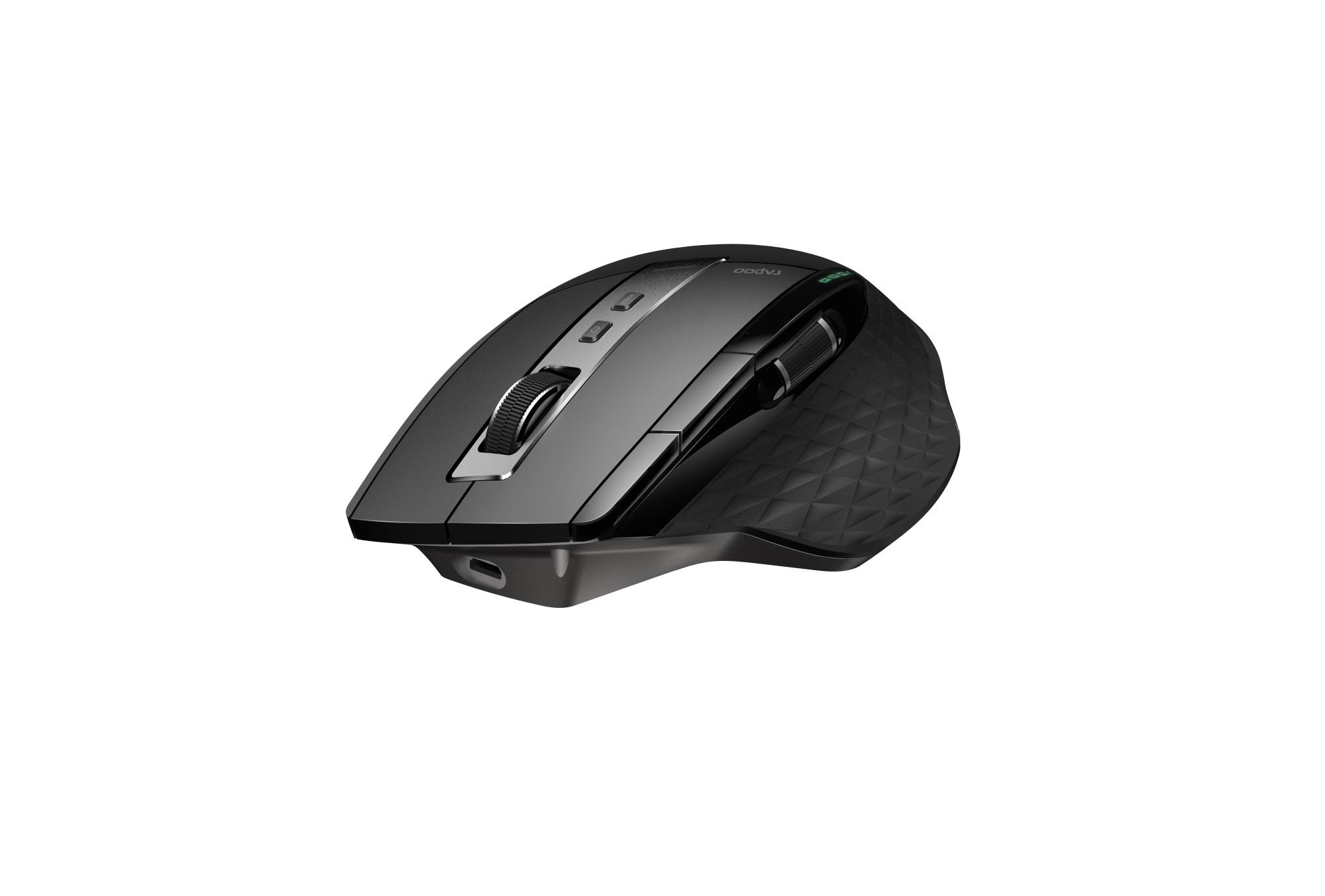 Мишка RAPOO MT750S Optical Wireless Multi-mode Bluetooth & 2.4Ghz Black
