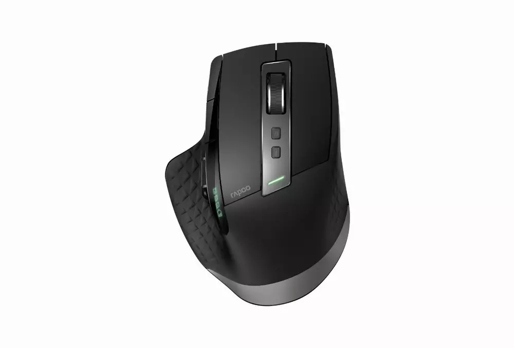 RAPOO MT750S Optical Wireless Multi-mode Bluetooth & 2.4Ghz Black Mouse